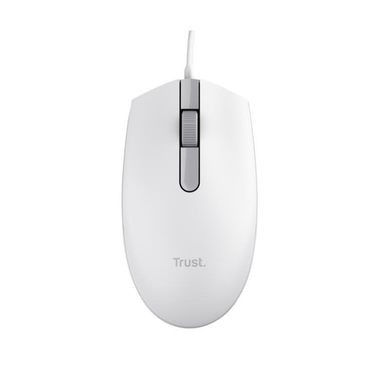 Mouse left/right handed white - Trust | Spiderbyte