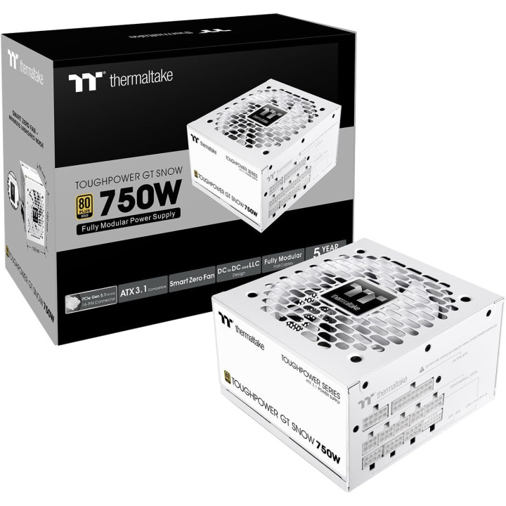 Toughpower GT Snow 750W 80+ gold ATX 3.1 Thermaltake