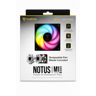 NOTUS M1 ARGB con pale intercambiabili - Gamdias | Spiderbyte