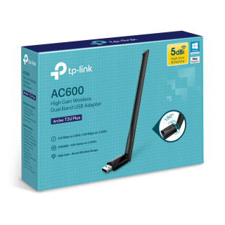 Scheda wireless AC600 con adattatore USB e antenna esterna ad alto guadagno TP-Link
