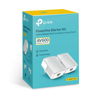 KIT Powerline Adapter Starter Kit, 500 Mbps - TP-Link | Spiderbyte