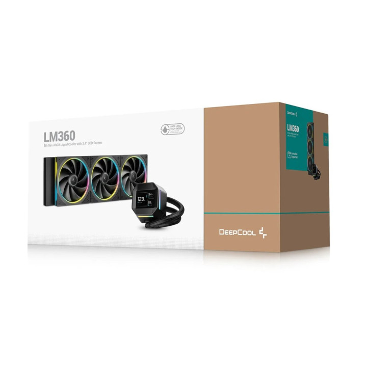 LM360 ARGB display - Deepcool | Spiderbyte