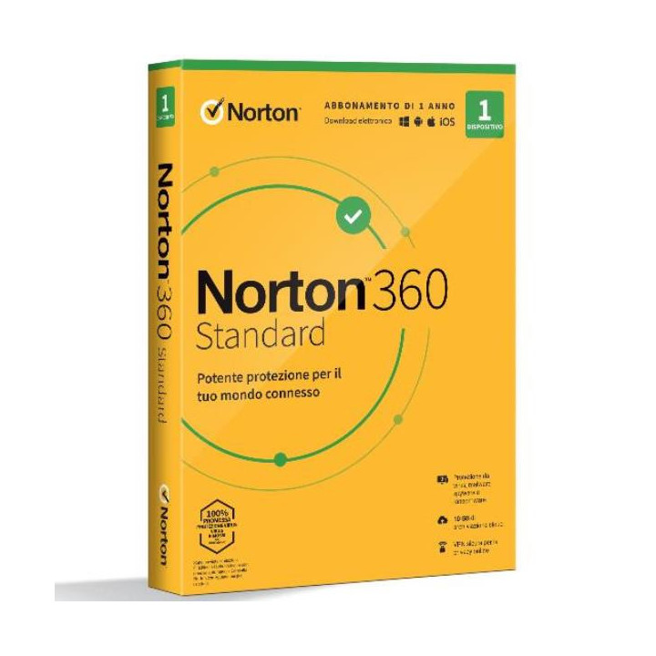 Norton 360 Standard 1 Dev - 10GB - IT BOX