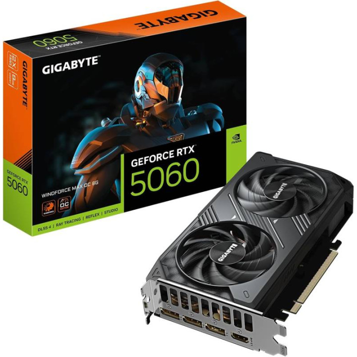 GeForce RTX™ 5060 8GB GDDR7 Gigabyte | Spiderbyte