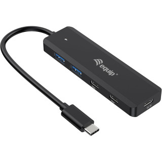 Hub USB-C 4 Porte SuperSpeed 5Gbps con 2 Porte USB-C e 2 Porte USB-A…