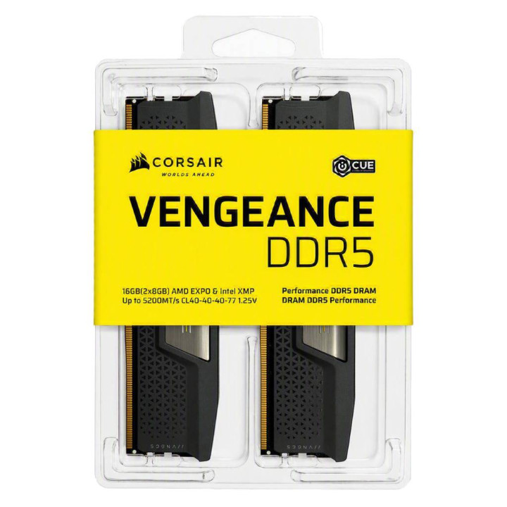 16 Gb (2X8) DDR5 5200Mhz Vengeance - Corsair | Spiderbyte