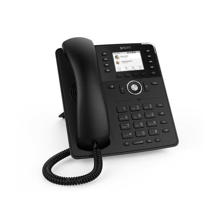D735 Telefono IP a Colori, 12 Account SIP, PoE Gigabit, 32 BLF - Snom