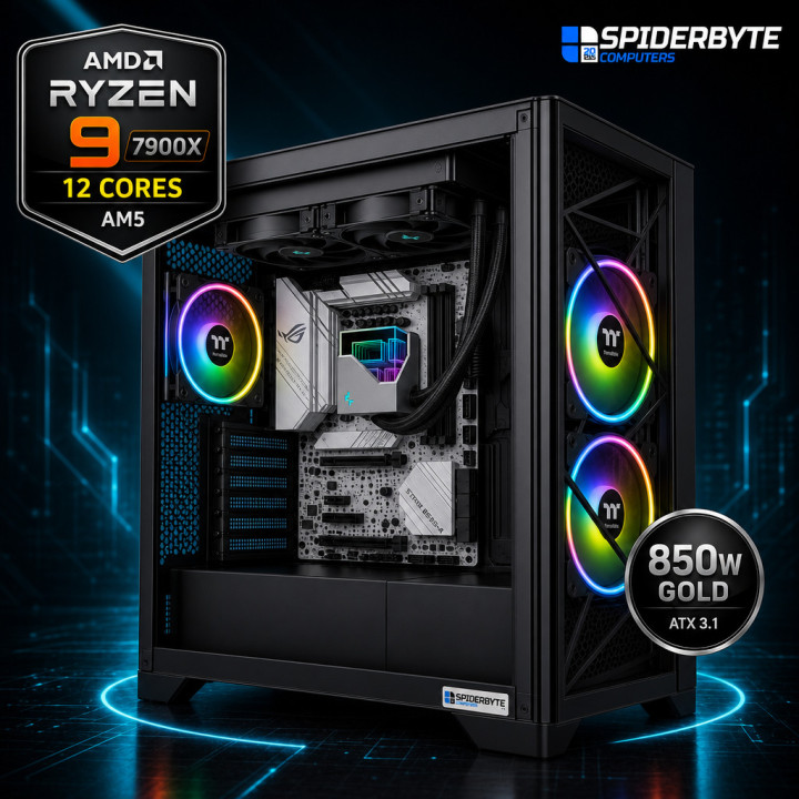 PC Gaming Ryzen 9 7900X Semi Assemblato