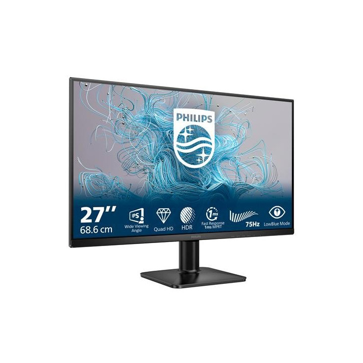 Monitor IPS 27" 16:9 QHD 2560 x 1440 - Philips
