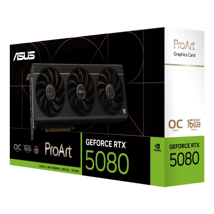 RTX 5080 OC Edition 16GB GDDR7 Pro Art - Asus