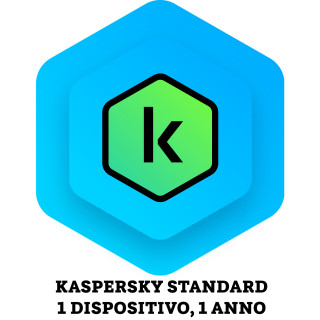 Kaspersky standard antivirus, 1 dispositivo,1 anno - ESD licenza elettronica