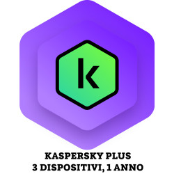 Kaspersky Plus Internet Security, 3 dispositivi, 1 anno - ESD licenza elettronica