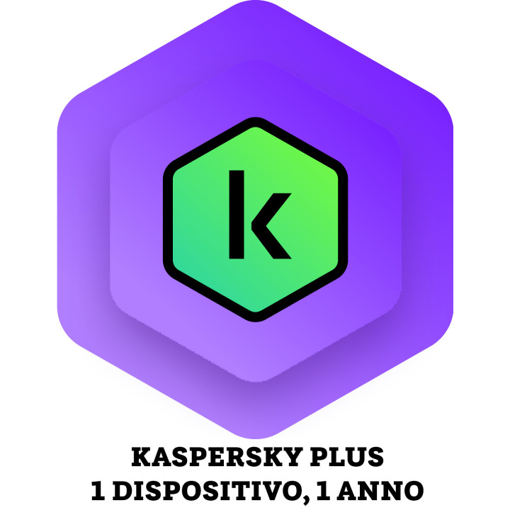 Kaspersky Plus Internet Security, 1 dispositivo,1 anno - ESD licenza elettronica