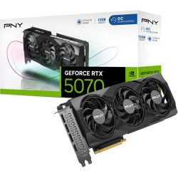 GeForce RTX 5070 AMP 12GB GDDR7 Overclocked Triple Fan PNY
