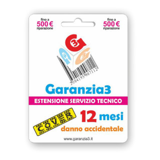 Garanzia COVER 1 anno massimale 500€ - Garanzia3