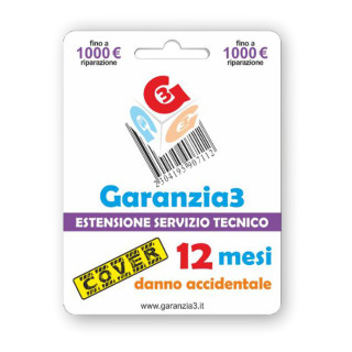 Garanzia COVER 1 anno massimale 1000€ - Garanzia3