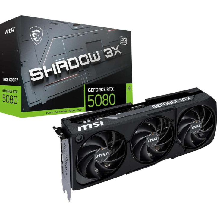 GeForce RTX 5080 16G SHADOW 3X OC - MSI