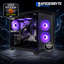PC Gaming Ryzen 5 RTX5050 8GB DDR6 – Assemblato e Testato