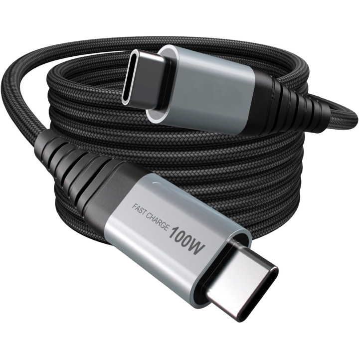 Cavo USB-C a USB-C 100W, 2 mt