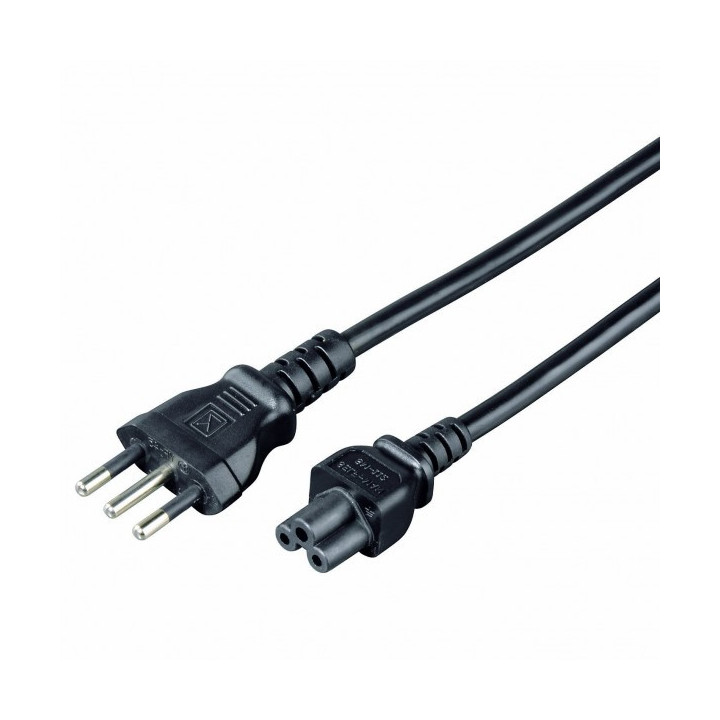 Cavo di alimentazione tripolare per Notebook, 2mt