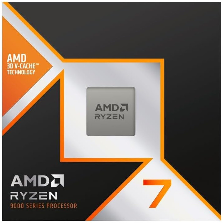 Ryzen 7 9800X3D (8+8core) 4,7Ghz/5,2Ghz, 104Mb Cache - AMD