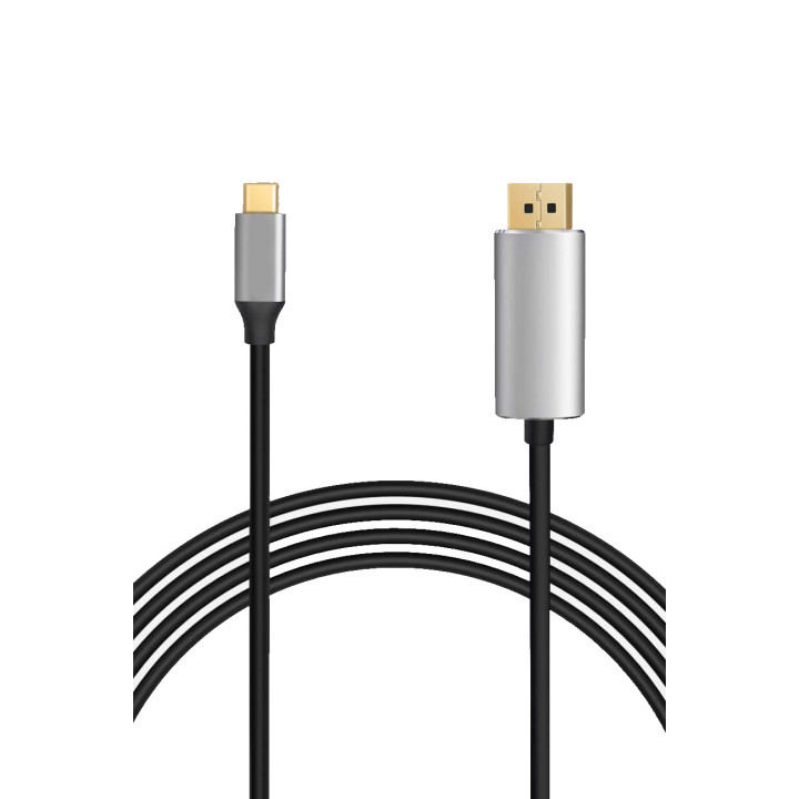 Adattatore da USB C a DisplayPort 1,8 m compatibile con Thunderbolt 3