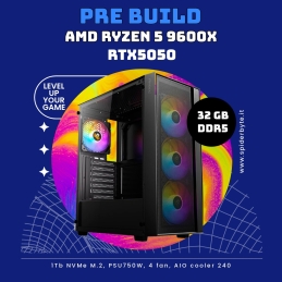 Pc assemblato AMD Ryzen 5...