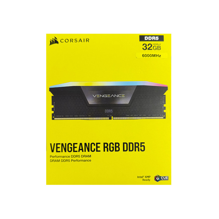 32 Gb (2X16) DDR5 6000Mhz RGB Vengeance Corsair