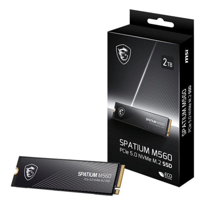 2TB Spatium m560 pcie 5.0 MSI