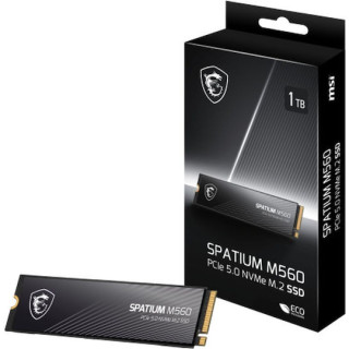 1TB Spatium m560 pcie 5.0 MSI