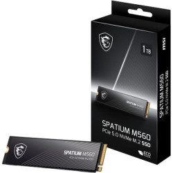 1TB Spatium m560 pcie 5.0 MSI