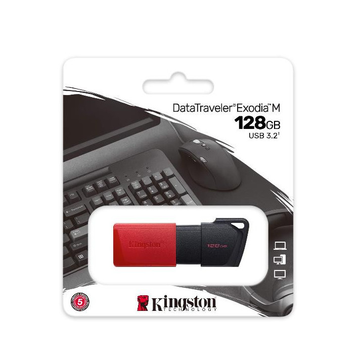 128Gb PenDrive USB3 Exodia M Kingston
