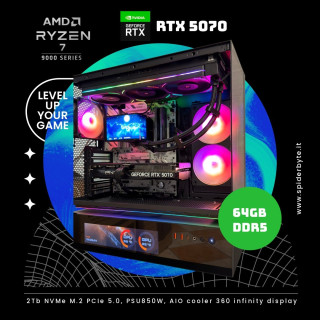 Pc assemblato AMD Ryzen 7 9700X