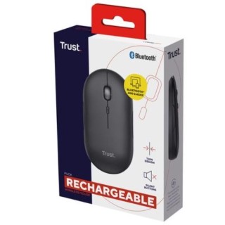 Mouse Wireless Ricaricabile BT/WL 2.4GHz Puck, Trust