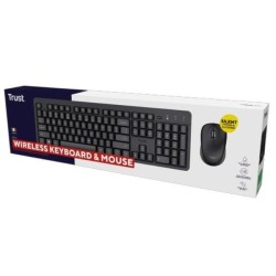 Kit tastiera+mouse wireless silenziosi, layout IT, Odi II, Trust