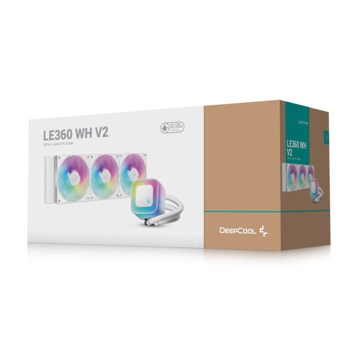 LE360 V2 White 360mm ARGB DeepCool
