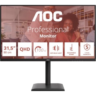 Monitor Q32E4U 32" IPS 16:9 QHD - AOC