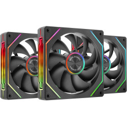 Kit 3 Ventole PWM 12cm, ARGB, Sistema modulare magnetico, Mars Gaming