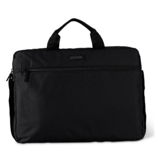 Borsa notebook 15.6 con tasca, nero - Nilox