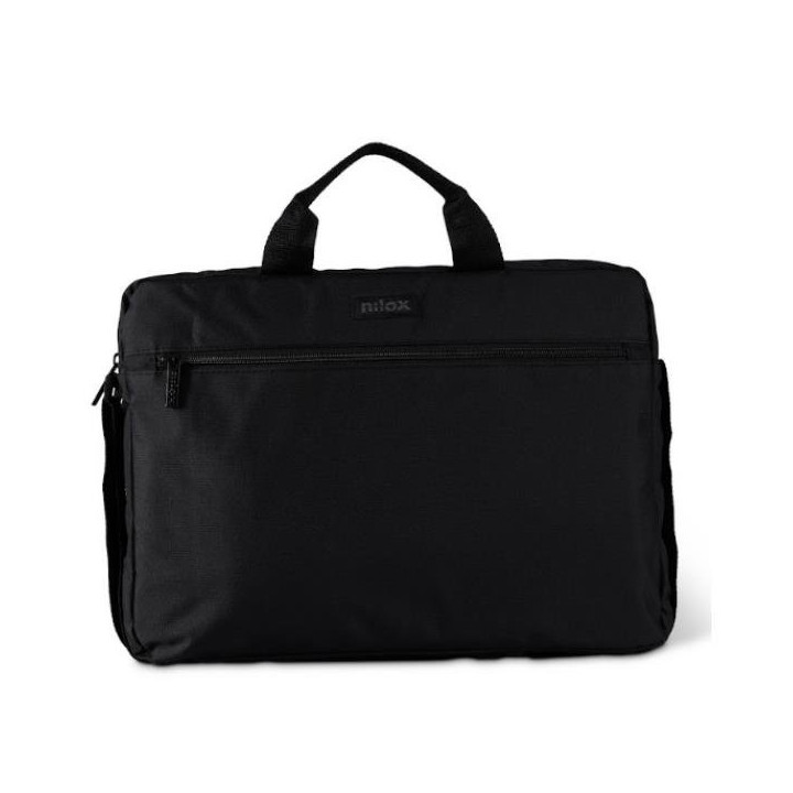 Borsa notebook 15.6 con tasca, nero - Nilox