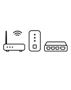 Router Modem e Switch